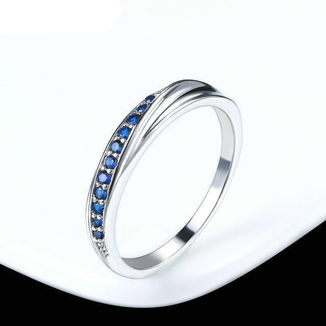 Wedding  Ring For Women Lovers Simple Cubic Zirconia Rose Gold Color Fashion Jewelry  ZYR314 ZYR317 - Natna Shop