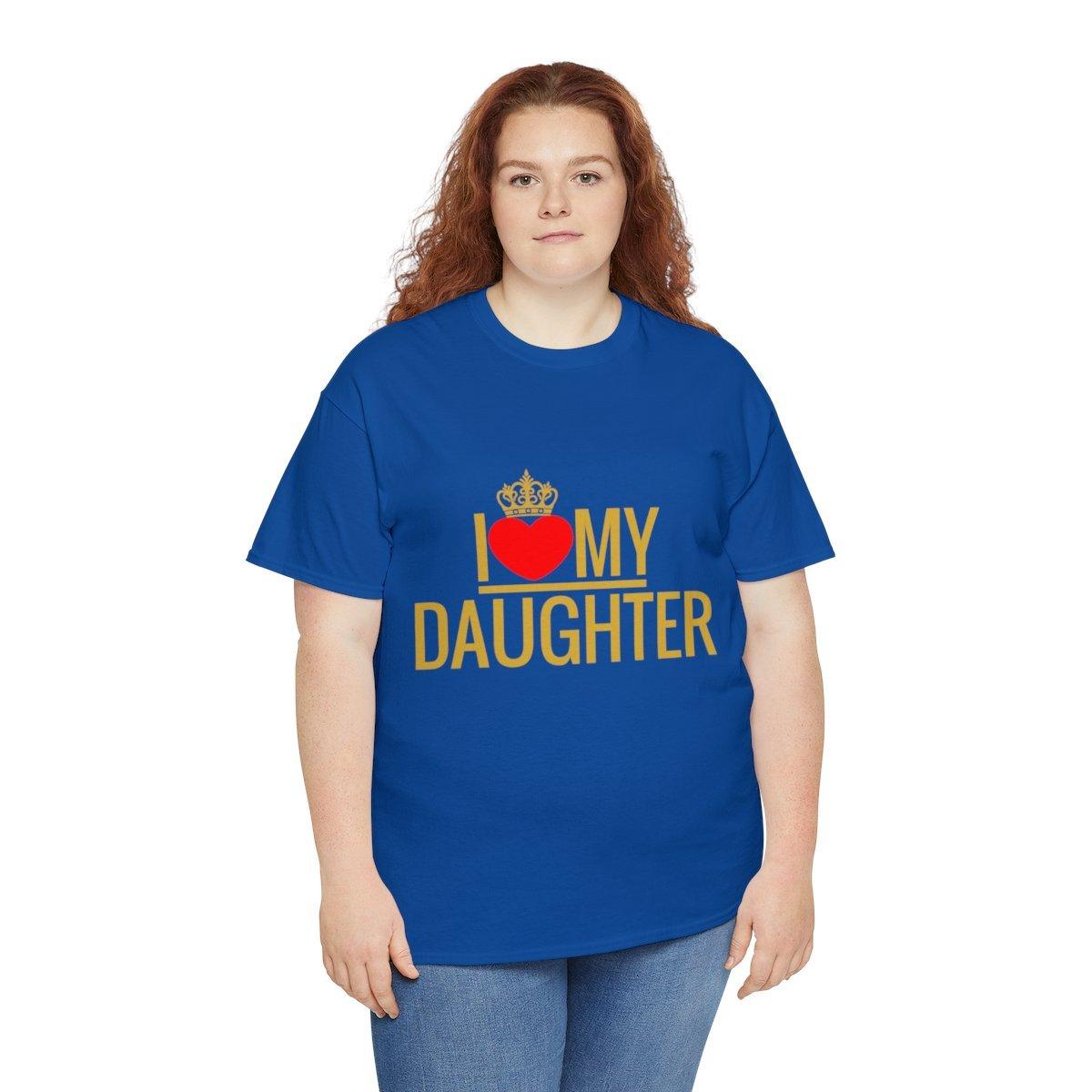 I LOVE MY SON T-SHIRT FAMILY MATCH Unisex Cotton Tee - Natna Shop