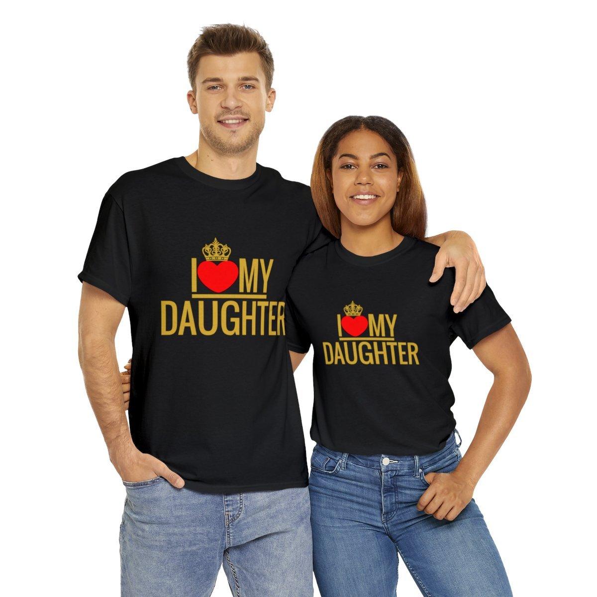 I LOVE MY SON T-SHIRT FAMILY MATCH Unisex Cotton Tee - Natna Shop