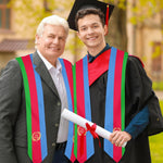 Eritrean Flag Graduation Stole - Natna Shop