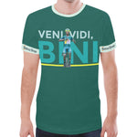 Veni Vidi Bini Green jersey 1 New All Over Print T-shirt for Men (Model T45)