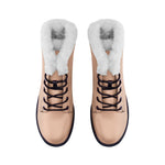 Unisex Lace Up Winter Boots Fashion Comfort Chukka Boots