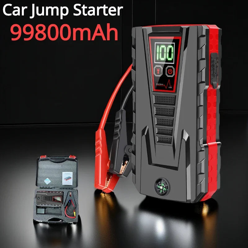 5000A 12V Car Jump Starter, 18,000mAh Power Bank w/ LED Light