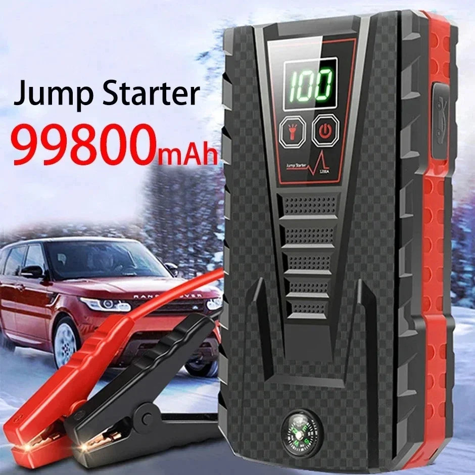 5000A 12V Car Jump Starter, 18,000mAh Power Bank w/ LED Light