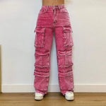 Sparkle High-Waisted Rhinestone Jeans for Women