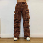 Sparkle High-Waisted Rhinestone Jeans for Women