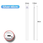 Rechargeable Motion Sensor LED Cabinet Light – USB-C Under Cabinet & Wardrobe Lamp (10-60 cm, Dimmable