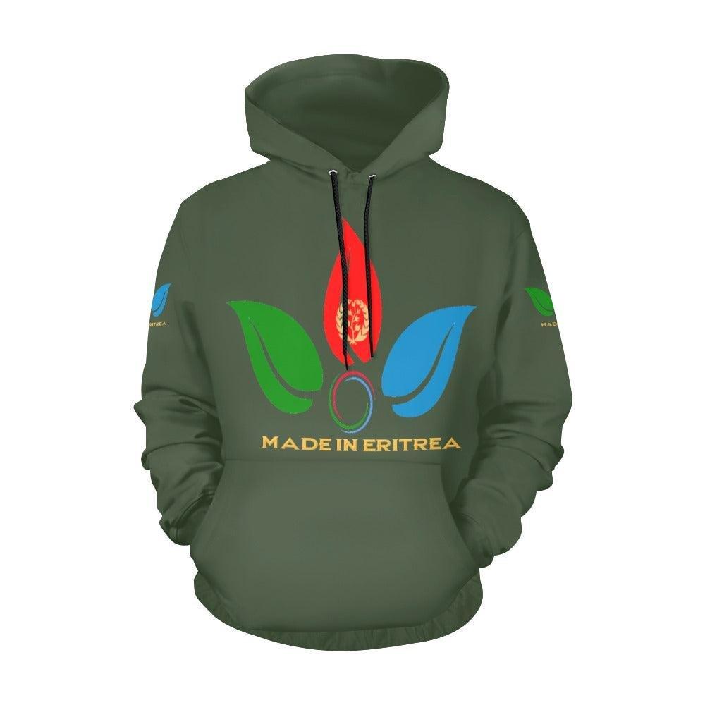 Dark Green ERI Hoodie - Natna Shop