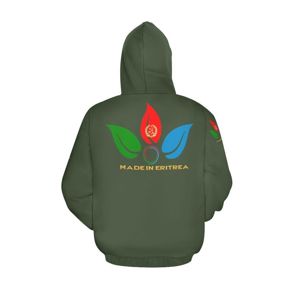 Dark Green ERI Hoodie - Natna Shop