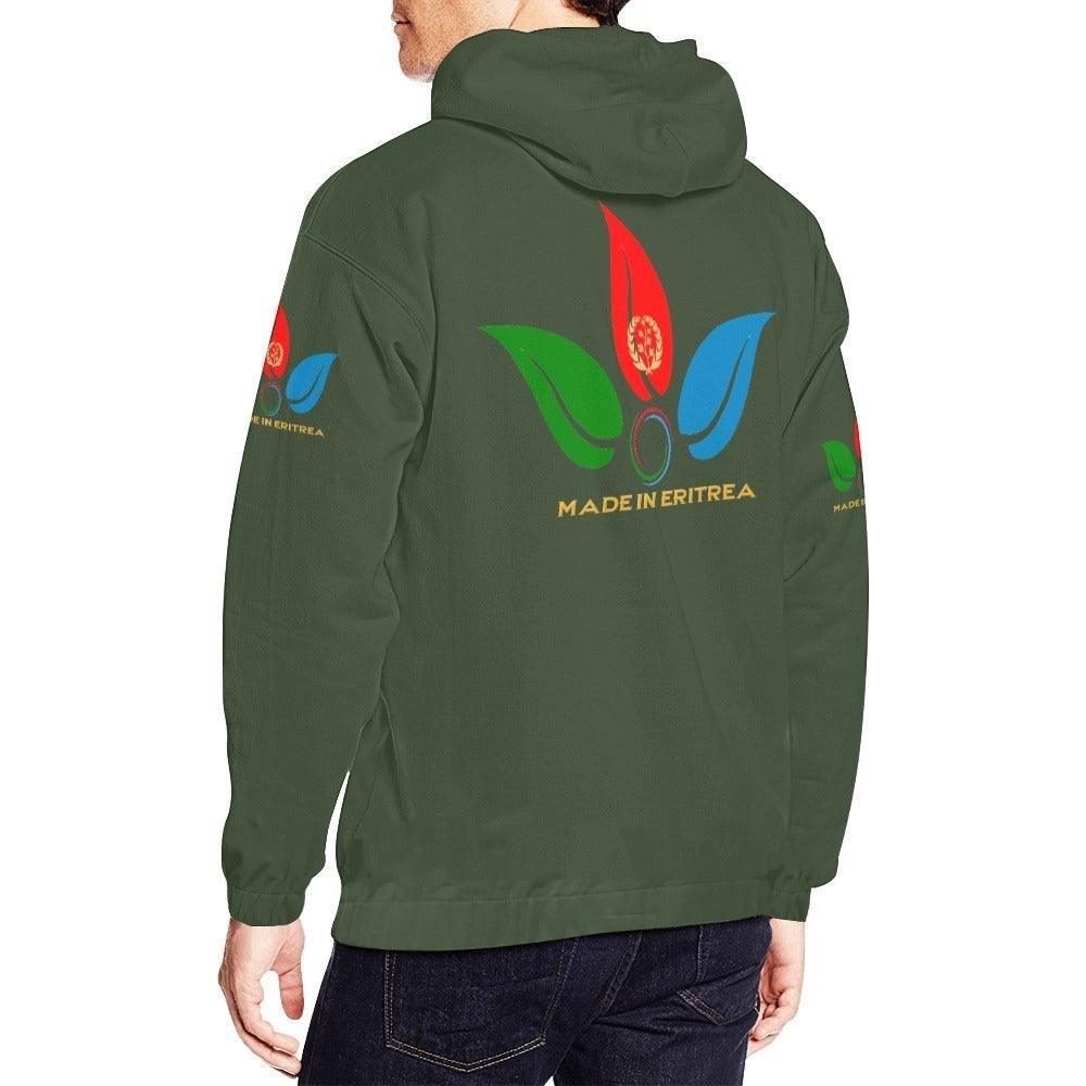 Dark Green ERI Hoodie - Natna Shop