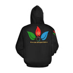ERI Black Print Hoodie - Natna Shop