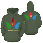 Dark Green ERI Hoodie - Natna Shop