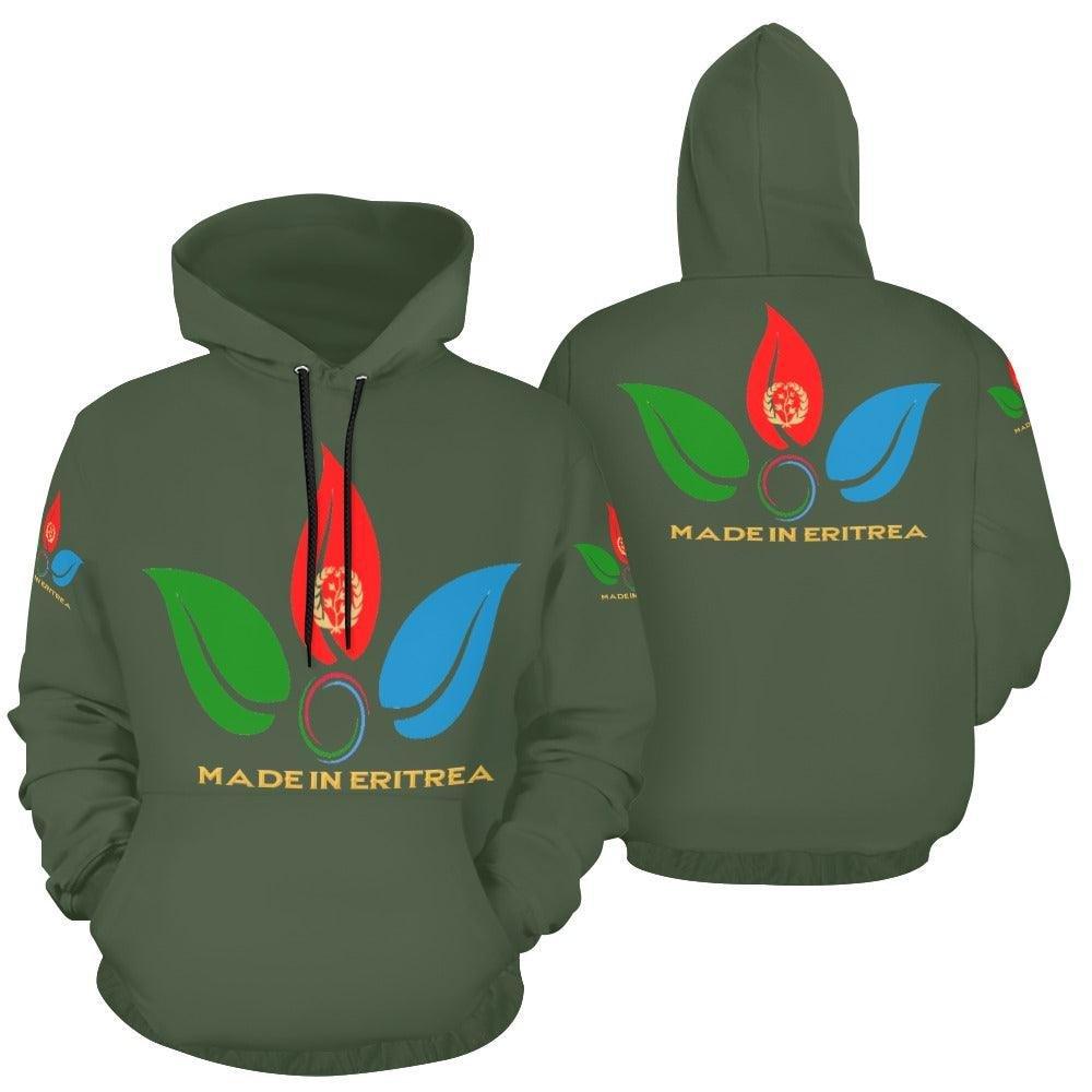 Dark Green ERI Hoodie - Natna Shop