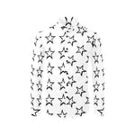 White Shirt Star Print - Natna Shop