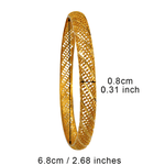 Dubai Bracelet 4 Pieces Gold Plated - Natna Shop