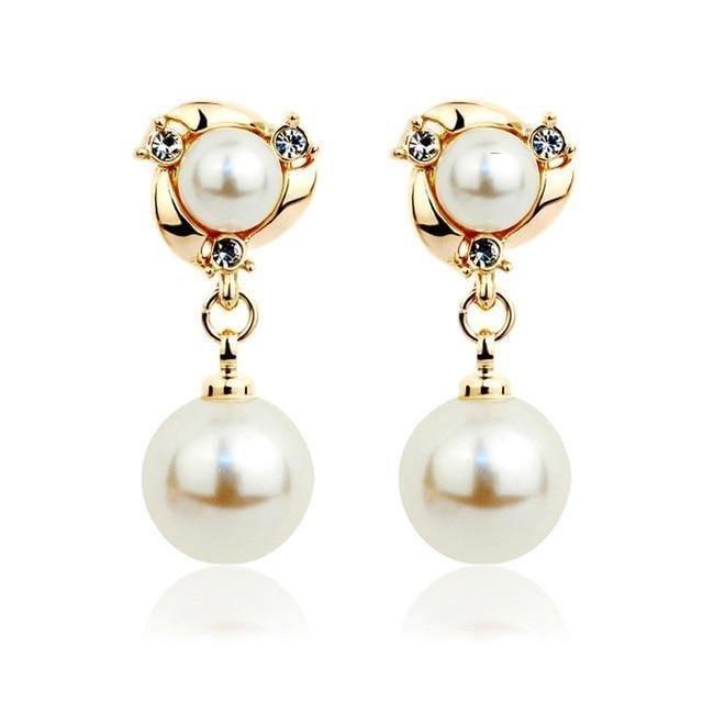 Classic Elegant Long Earrings - Natna Shop