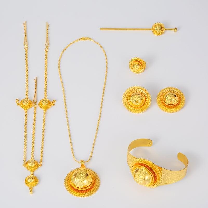 Gold Plated Set ንፍሖ - Natna Shop