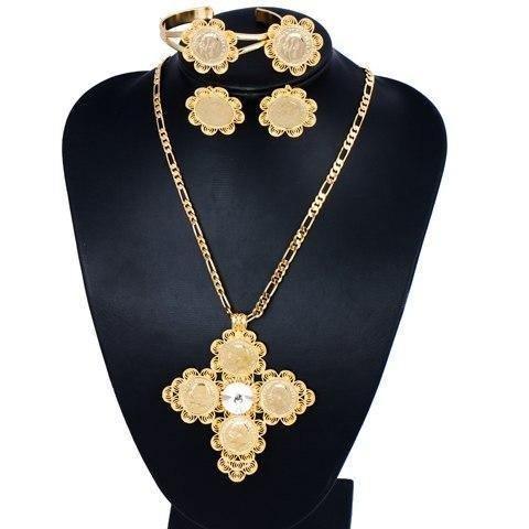 Women Jewelry Sets Gold Color - Natna Shop