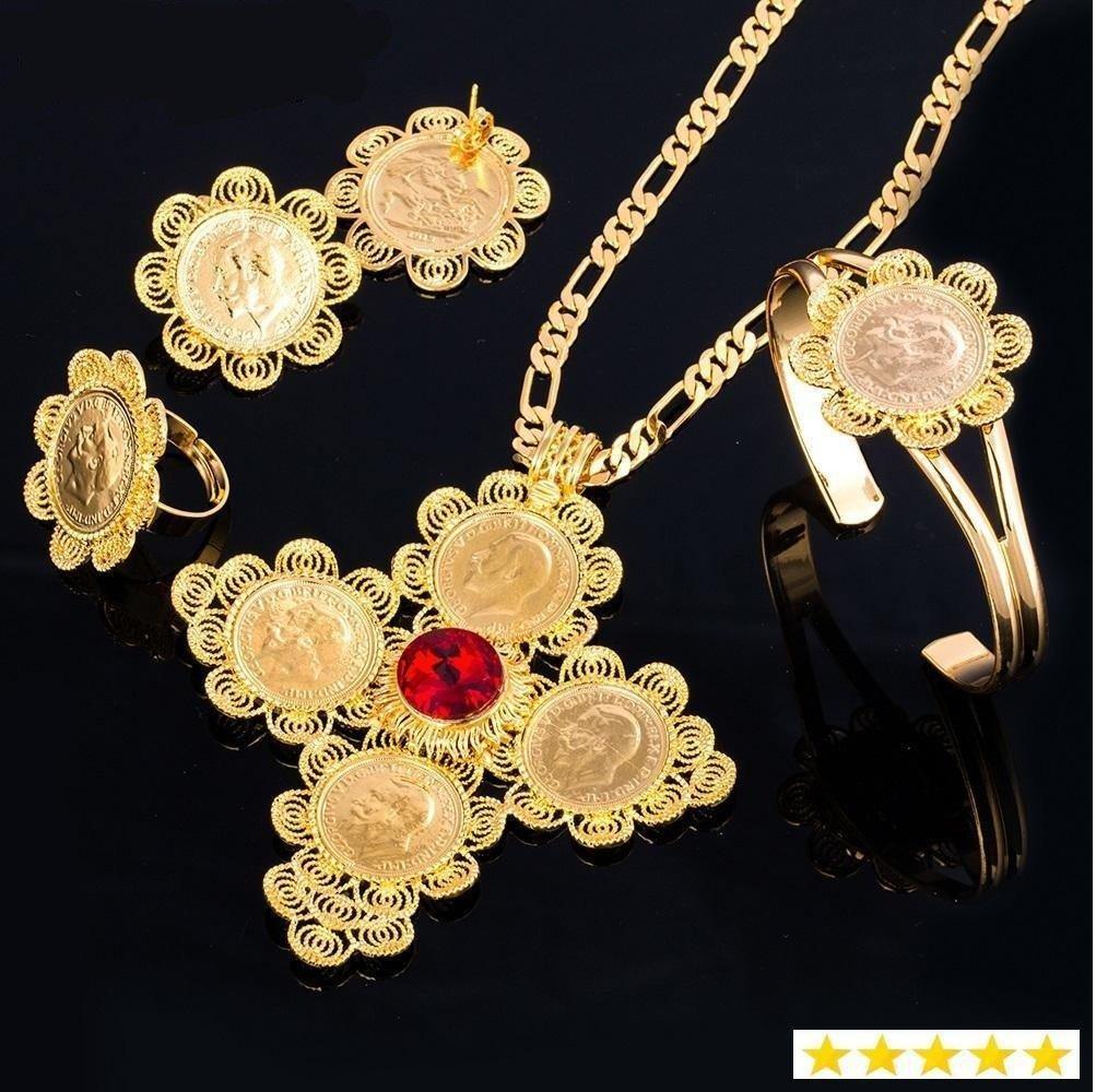 Women Jewelry Sets Gold Color - Natna Shop